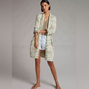 Anthropologie  | Space Dye Ribbed Knit Cardigan